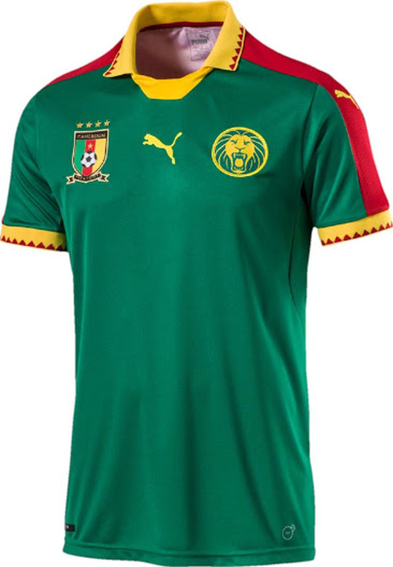 Maillot domicile Cameroun Puma CAN 2017