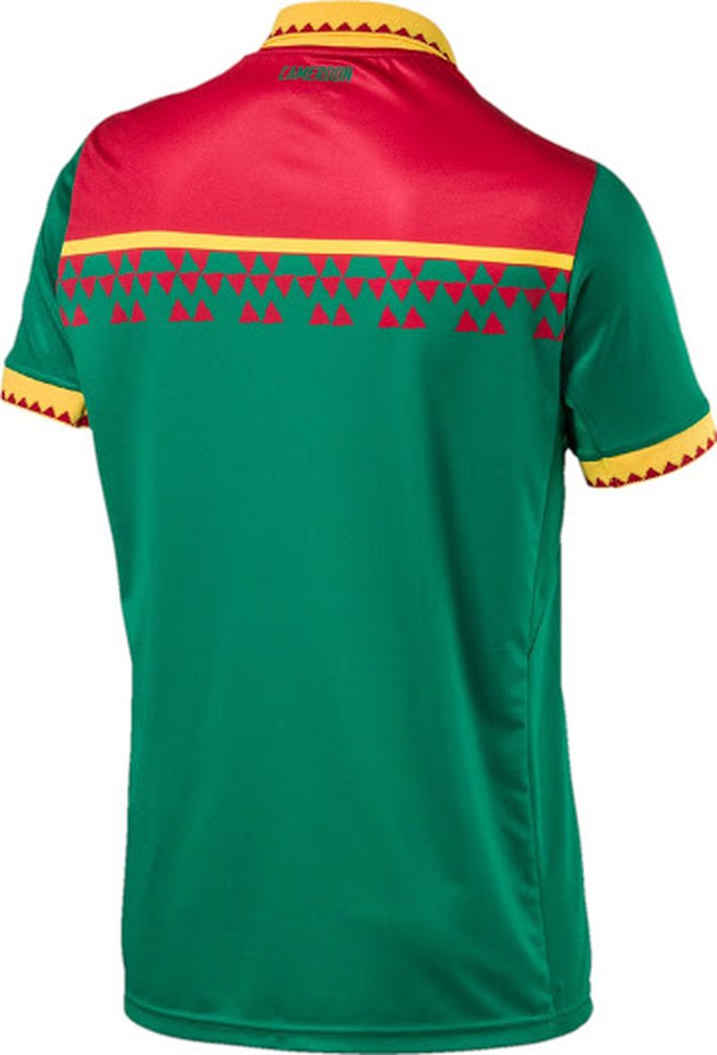 Maillot Cameroun Puma domicile CAN 2017 dos