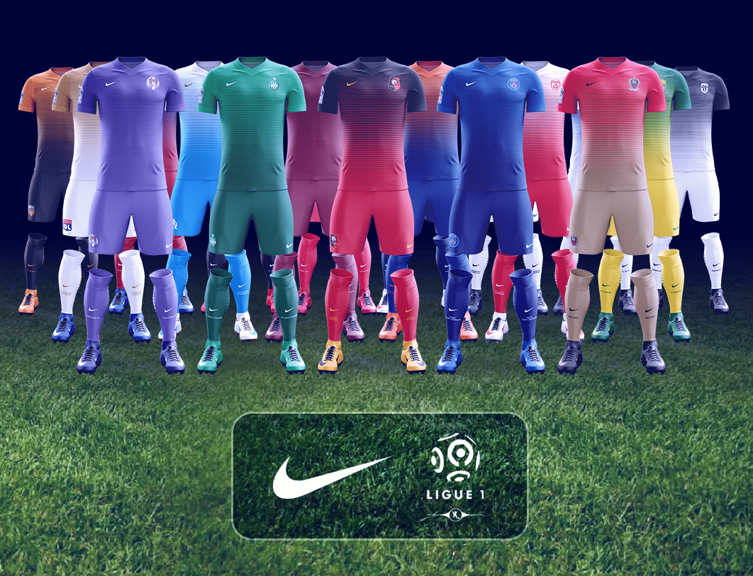 Si Nike équipait la Ligue 1 ?