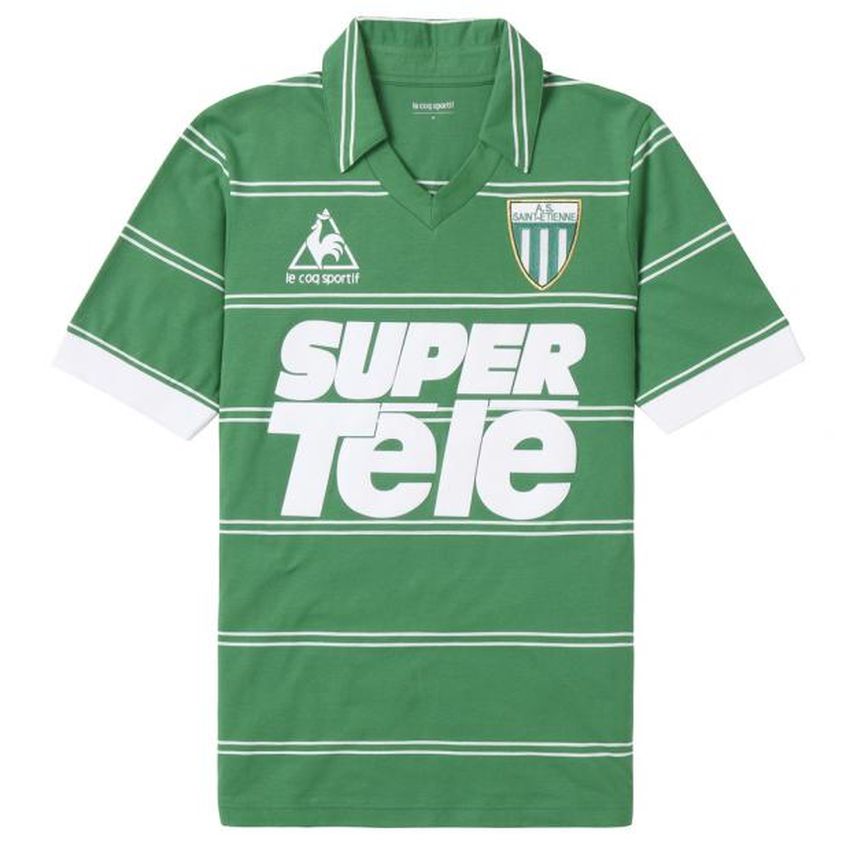 Maillot AS Saint-Etienne Super Telé 1981