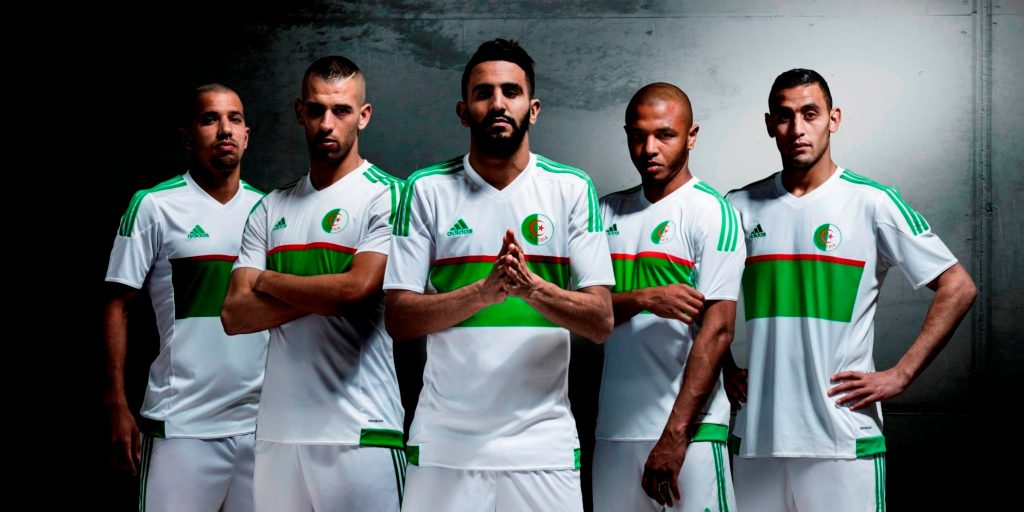 Le maillot de l'Algérie pour la CAN 2017