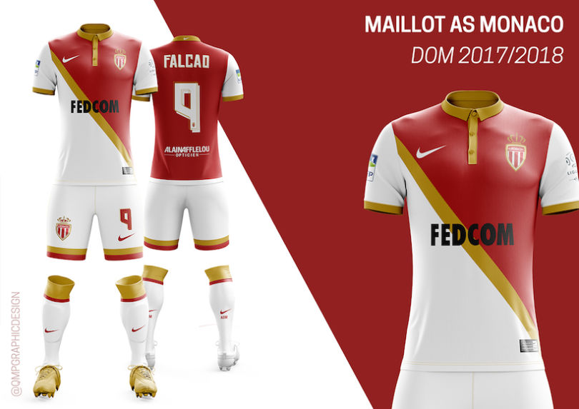 Le maillot domicile de l'ASM 2017-2018 version Quentin Martins Pereira