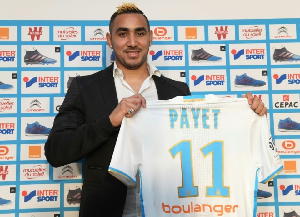 Payet et son maillot 